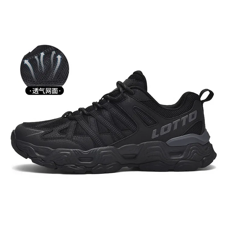 LOTTO/乐途春秋户外踏青季网面情侣登山运动透气防滑徒步鞋5957