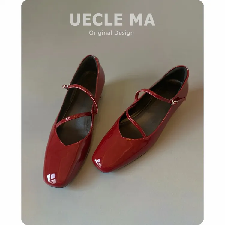 【香港kyok&Shoes官方正品】皮鞋子~法式单鞋女气质高级感不累脚