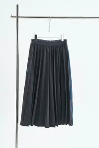 HTT小众设计感原创百搭原创拼接牛仔半身裙5329319