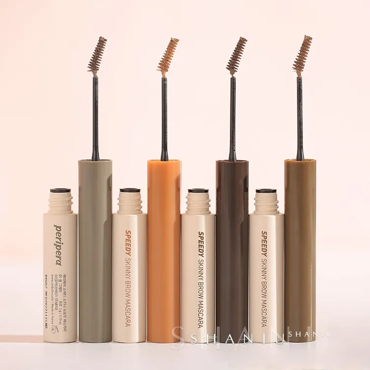 韩国PERIPERA菲丽菲拉染眉膏棕色褐色灰褐色自然持久定型防水防汗