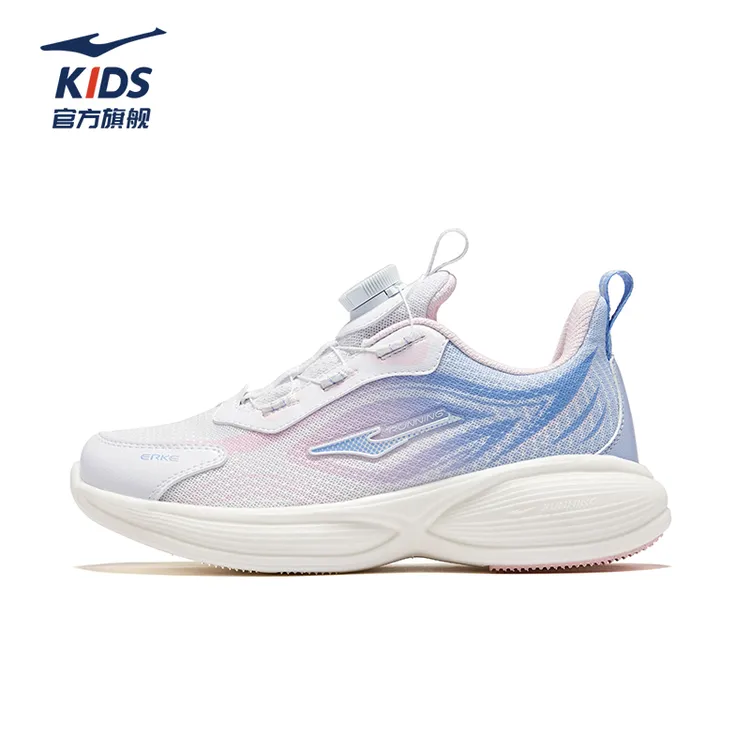 追风3.0丨鸿星尔克四季童鞋耐磨减震透气防滑校园运动大童跑鞋男