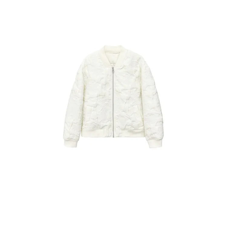 【亚楠本楠】新中式羽绒◆重工提花刺绣骆驼绒棉服外套8980