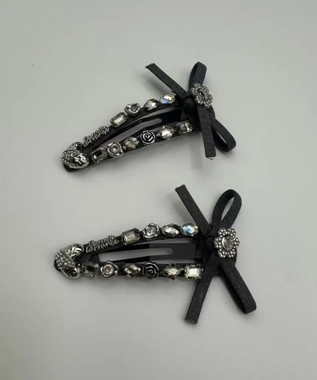 韩系少女发夹甜美日韩少女风简约风边夹女发夹网红发饰百搭气质小香风