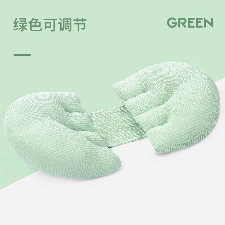 孕妇枕头护腰侧睡侧卧托腹u型枕纯棉宝妈枕睡觉孕期孕妇枕多功能