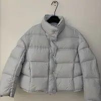 【轻奢】韩系立领短款羽绒服女2025休闲保暖95白鸭绒外套面包服潮