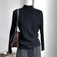 飞飞家 【满天星】一点都不扎！很软很好穿~珠片纱软糯毛衣显白Y1043