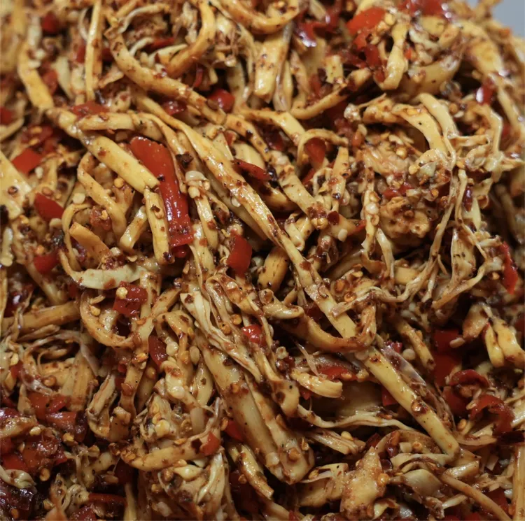 云南普洱澜沧竹塘田坝特产黄笋/腌制下饭 散装发货