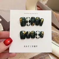 【绿珀】——禾沐手工穿戴甲