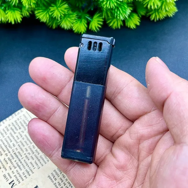 透明油仓煤油打火机 可视油仓煤油打火机 砂轮经典透明打火机创意