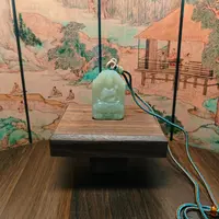 U和田玉大势至菩萨吊坠0114