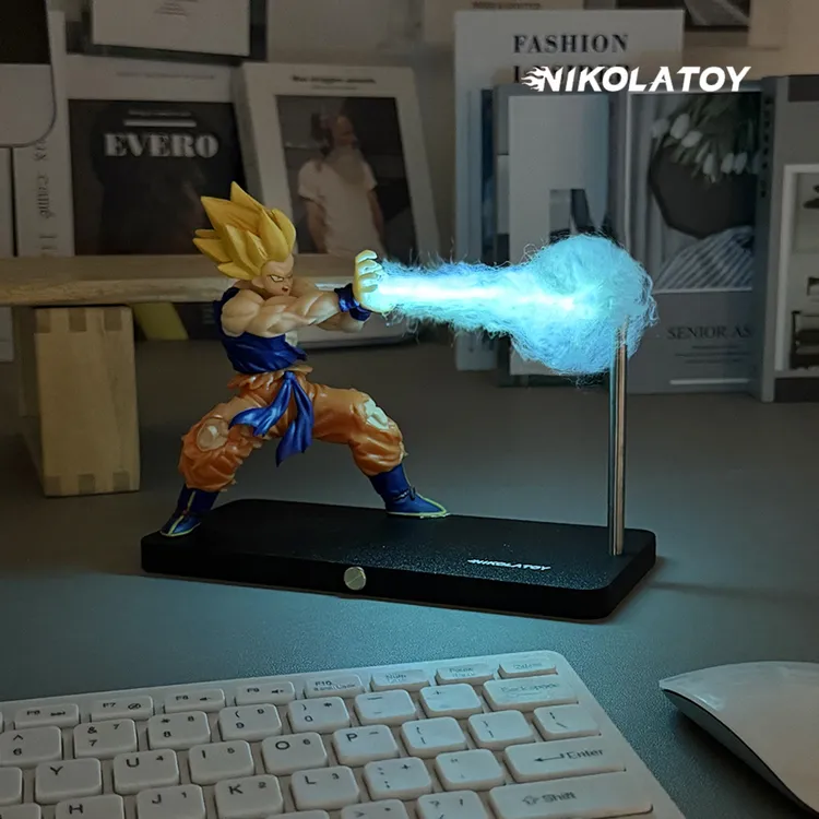 NIKOLATOY全新爆款龙珠悟空灯磁吸卡卡罗特创意氛围感小台灯