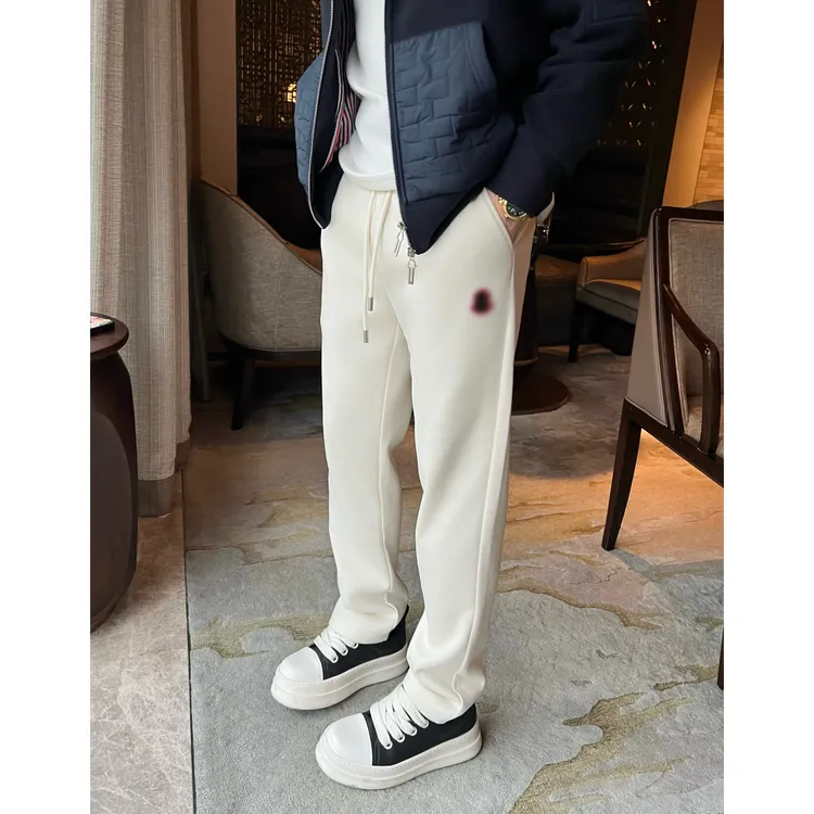 【红标长裤】羊毛醋酸混纺厚款百搭男士新款百搭休闲长裤子李查德