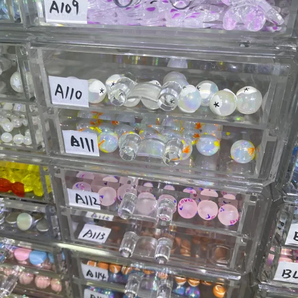 【A系列10颗，105-137号】手工DIY串珠亚克力珠 diy手工串珠饰品配件