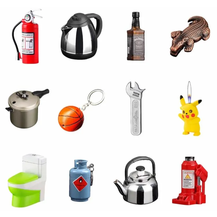 精选50款稀奇古怪创意千奇百态模型奇葩奇特趣味打火机