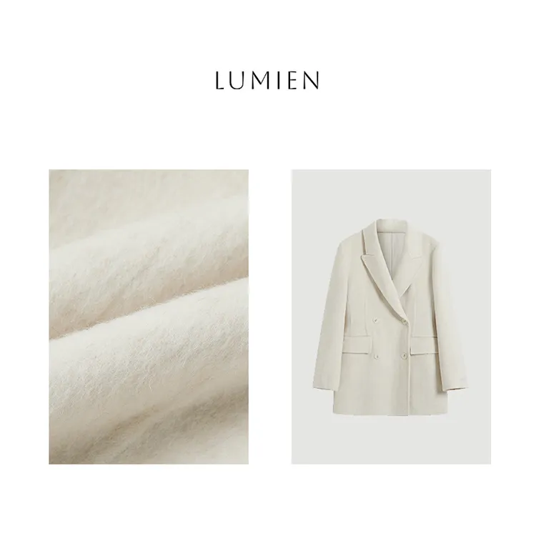 现货【LUMIEN】时尚简约风沙漏腰设计感羊毛西装外套女LX4JWW075