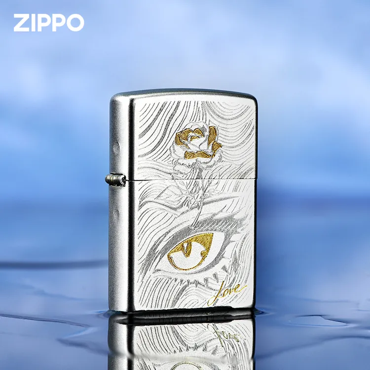 ZIPPO/之宝打火机正版秋水含睛望君归送男士友生日礼物DYJ1