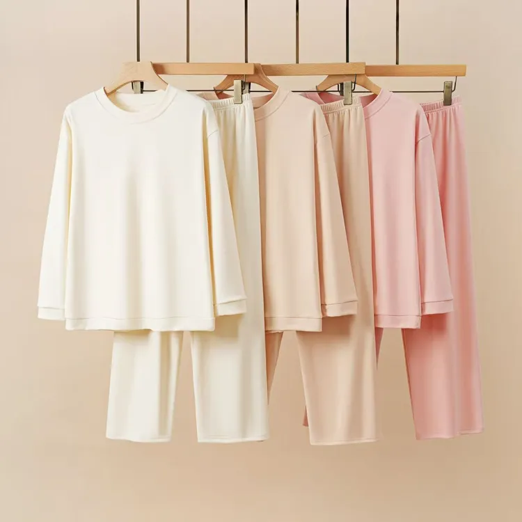 德绒睡衣女秋冬季长袖长裤保暖细绒套装少女学生宽松休闲家居服