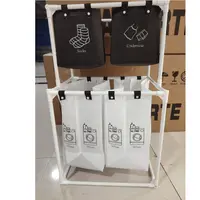 收纳筐宿舍脏衣篮脏衣篓玩具杂物收纳桶ins风脏衣篓分区