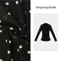 【TangTang·Studio】闪耀波点高级气质显瘦女装打底上衣-2510368