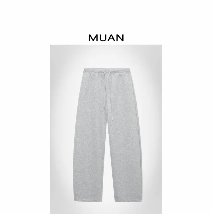木岸MUAN：《杰克休闲裤》定制宽松休闲长裤阔腿裤女CQ-MJ-F8351
