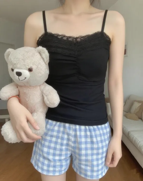 蕾丝吊带睡衣女款纯欲风战袍法式薄款夏季睡裙春夏气质可调节肩带