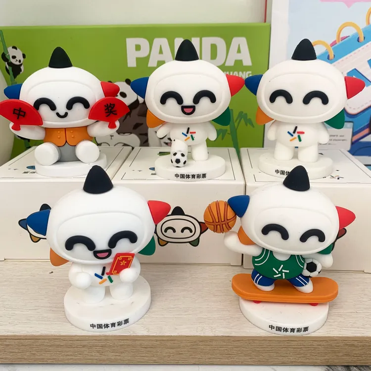 体育彩票乐小星雕塑玻璃钢卡通定制各种门店商场公园美陈装饰摆件