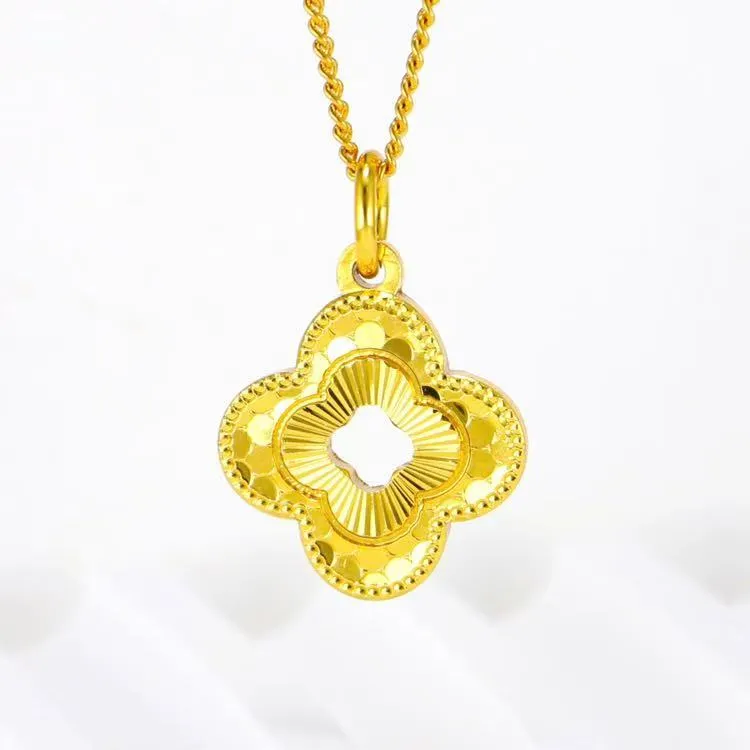 铜合金项链 铜合金通用民族风镀经典百搭女款轻奢精美项坠