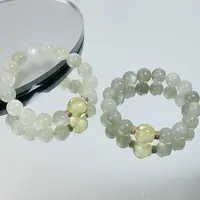 【624 赵灵儿】银月光黄阿赛11-15mm手串面小仙多样性发其一Z