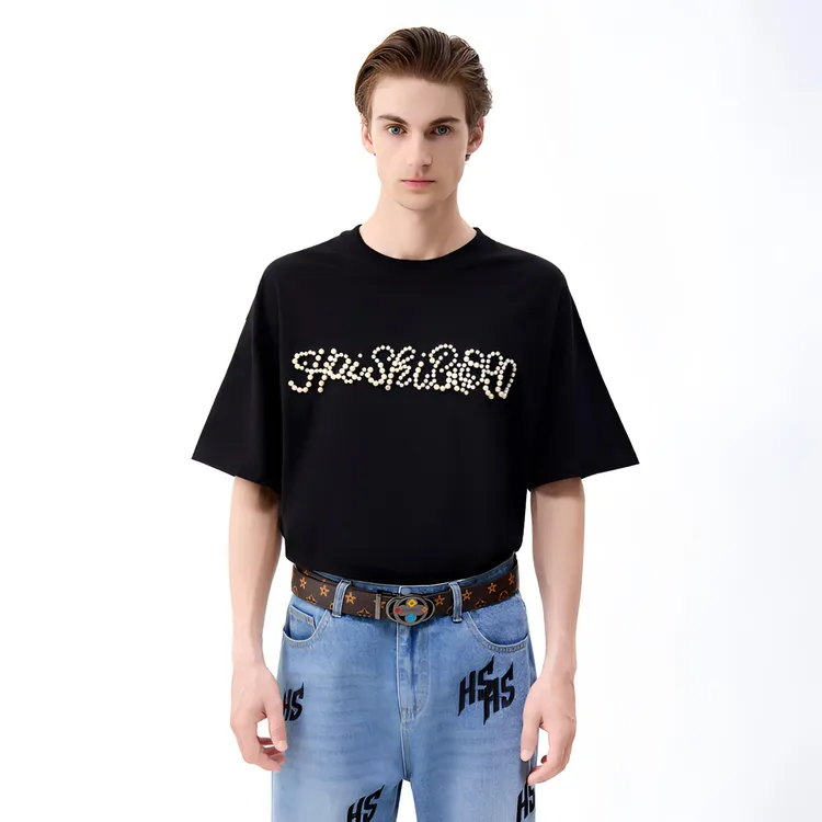 HAISHIBOLO男士真牛皮自动扣皮带时尚休闲腰带礼盒父亲节礼物