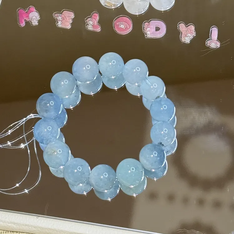 木质手链 女款饰品木质琉璃手链超好看超划算的自选水晶手串串珠