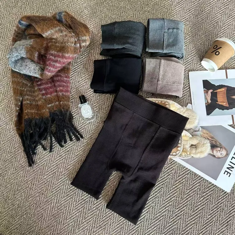 ZYY【加绒保暖】2024S/S新款百搭加绒裤袜X25DDDK05684