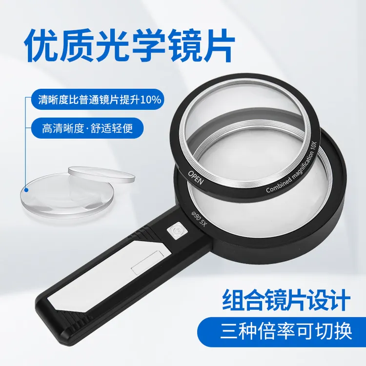 新品手持古玩珠宝收藏鉴定放大镜