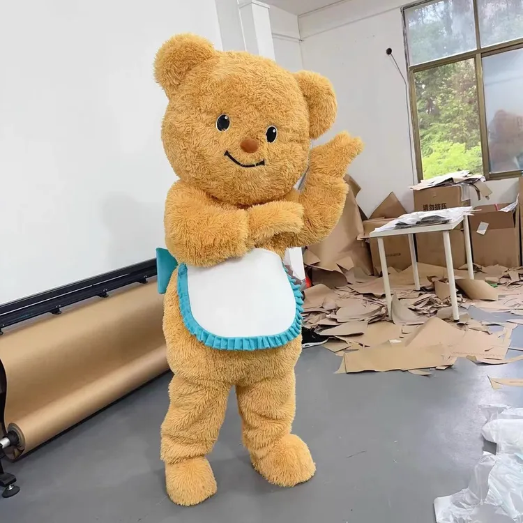 网红人偶卡通玩偶服装爆款泰国面包店跳舞人穿奶油熊现货