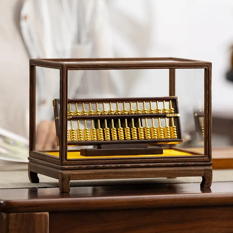 朋友新店开业大吉礼物实用开店高档算盘摆件送公司乔迁招财办公室