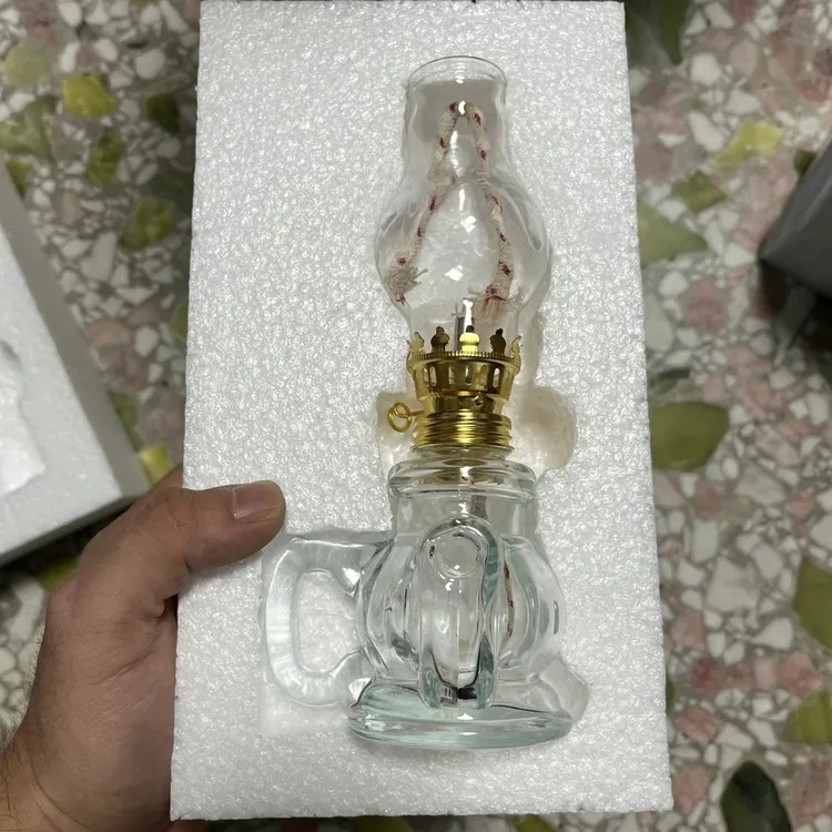 1加厚煤油灯长青灯老式怀旧煤油灯酒精灯油灯野外露营喜事灯