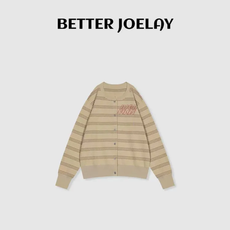 （MY）BETTER JOELAY-【绞花镖客】羊毛时尚针织毛衣个性慵懒LL6178