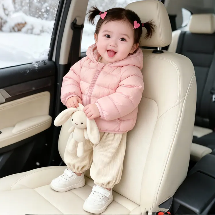 童泰【断码】婴儿冬季羽绒棉服女孩男宝宝可爱外套儿童棉袄小童上衣