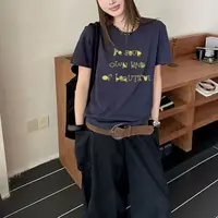 简约工艺设计感休闲短袖T恤 