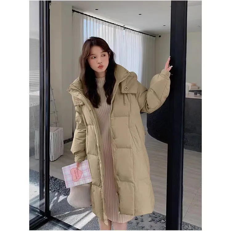 加厚面包服舒适棉衣棉服女韩版宽松中长款冬季外套棉袄2025年新款