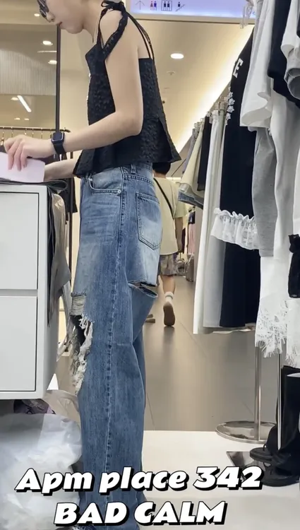 夏季新款纯欲慵懒风女装气质收腰显瘦上衣高腰宽松百搭直筒阔腿裤