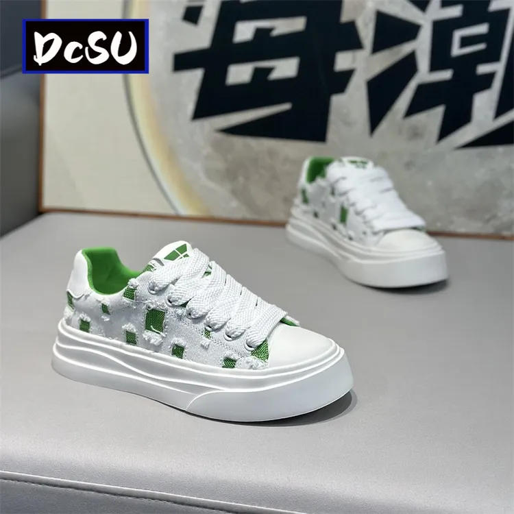 【香港DcSU&Shoes官方正品】潮牌男鞋夏季新款低帮网面透气舒适休闲