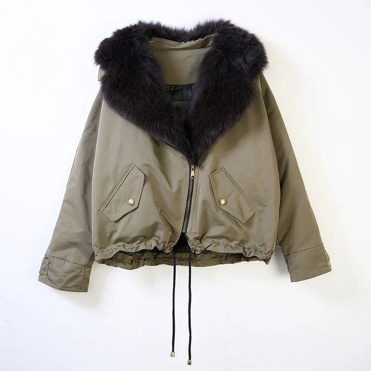 JW/静稳潮流新品时尚休闲女款减龄鹅绒派克服5552769