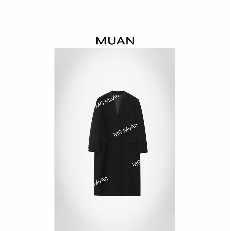 木岸MUAN：《大马拉西装》定制极简高级百搭上衣长袖外套女YJ-23778