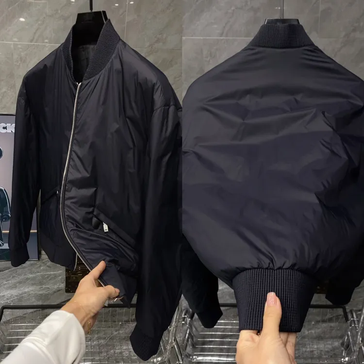 秋冬新款男士轻奢时尚休闲百搭高端超轻鹅绒羽绒服 877808