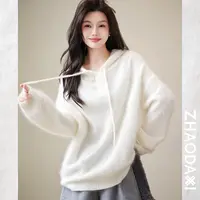 【赵大喜】下周大上新！奶油连帽衫 | 100cashmere/拉毛工艺