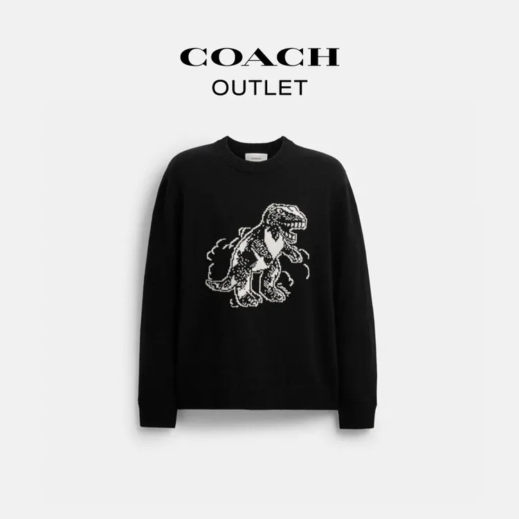 【新品】COACH/蔻驰奥莱 REXY毛衣