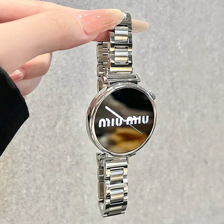 适用华为gt6/gt5工字蓝气球蝴蝶扣不锈钢哑光watch4/3pro金属腕带