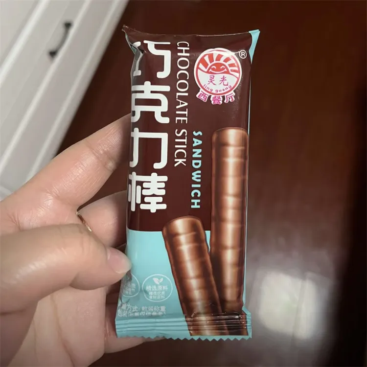 ling guang/灵光西餐厅 灵光巧克力香脆60根120根棒休闲零食网红