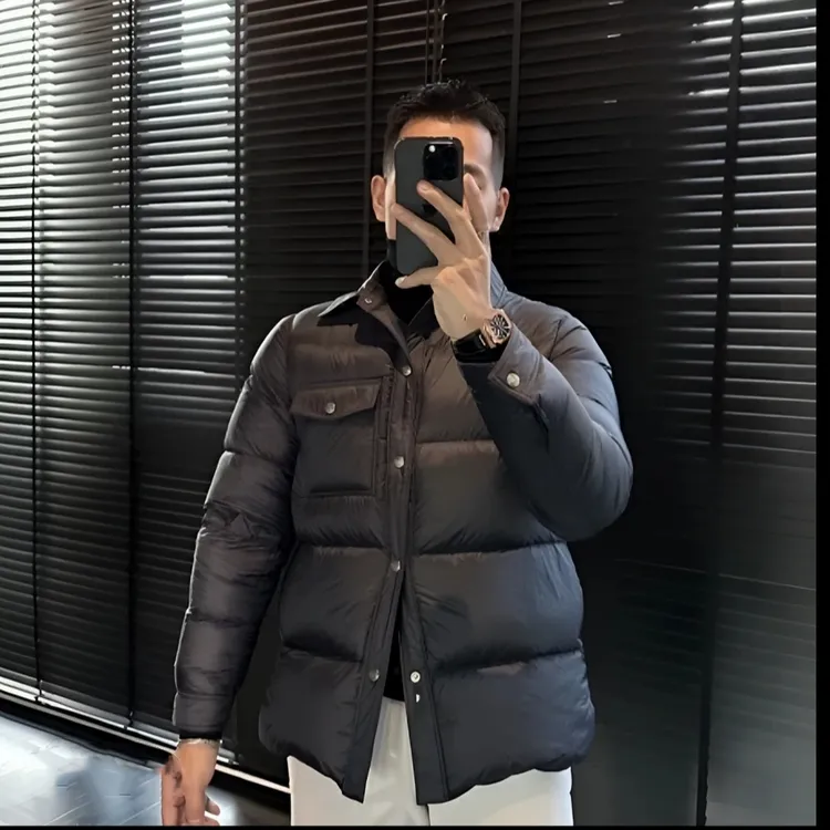 韩版男士冬季户外工装棉服时尚休闲百搭加厚修身显瘦保暖棉衣外套