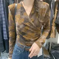 8217#秋季设计感扭结衬衫